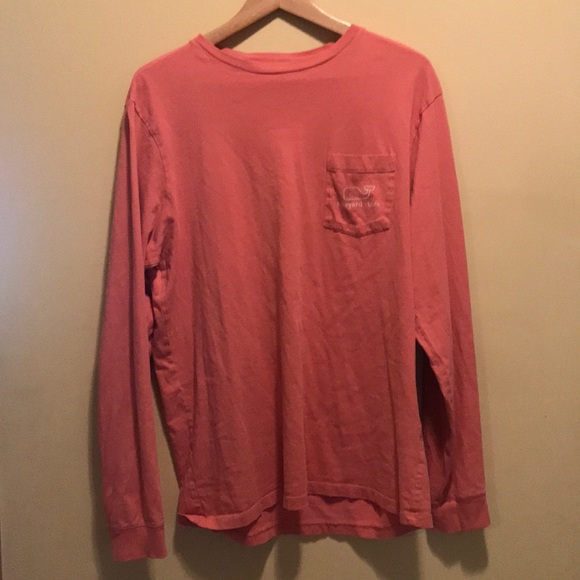 Long sleeve pink tee - Picture 1 of 4